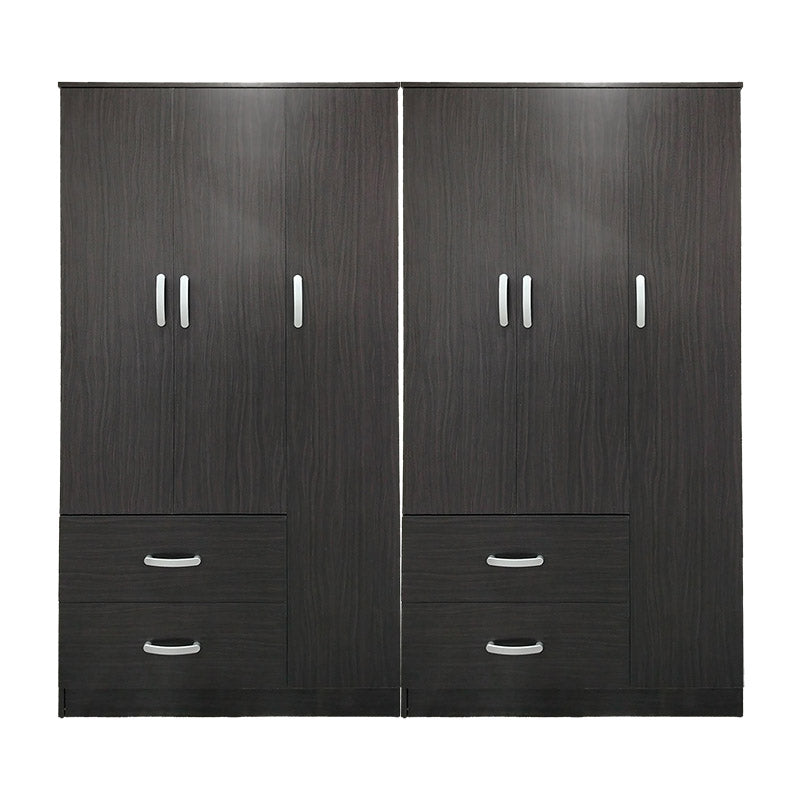 Ντουλάπα Εξάφυλλη Lego Wenge 180x42x180