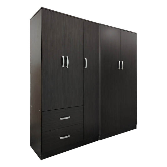 Ντουλάπα Πεντάφυλλη Lego Ι Wenge 170x42x180