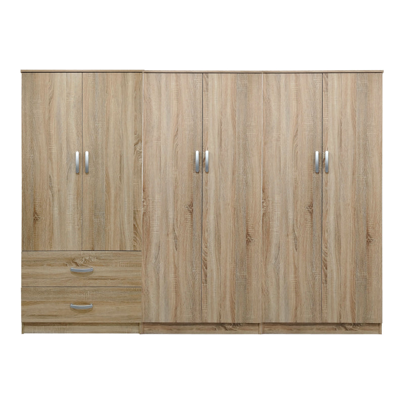 Ντουλάπα Εξάφυλλη Lego I Sonoma 240x42x180