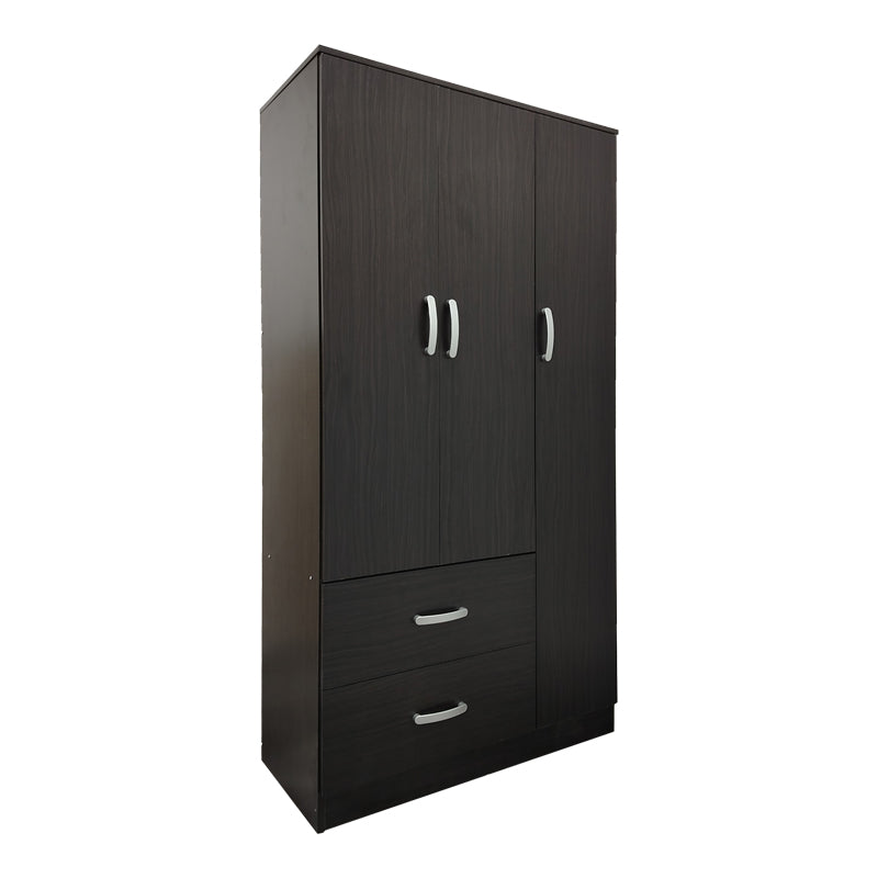 Ντουλάπα Εξάφυλλη με Πατάρι Lego Wenge 180x42x240