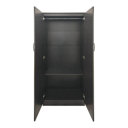 Ντουλάπα Εξάφυλλη με Πατάρι Athos II Wenge 240x42x240