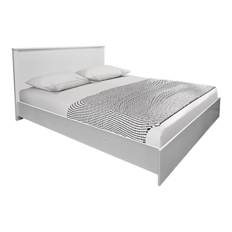 Σετ Κρεβατοκάμαρας Athos Λευκό με Κρεβάτι 160x200εκ Σετ 3 Τεμ.