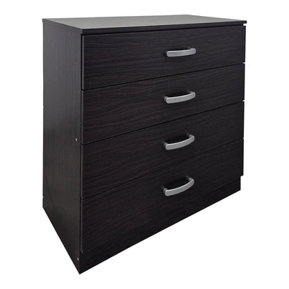 Σετ Κρεβατοκάμαρας Athos Wenge με Κρεβάτι 160x200εκ Σετ 4 Τεμ.