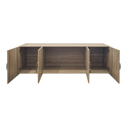 Ντουλάπα Τετράφυλλη και Πατάρι Alvia Sonoma 200x51x240