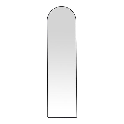 Καθρέπτης Plaza Αλουμίνιο σε Μαύρη Απόχρωση 40x28x150