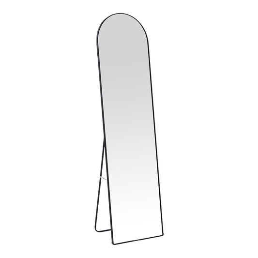 Καθρέπτης Plaza Αλουμίνιο σε Μαύρη Απόχρωση 40x28x150