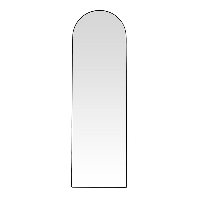 Καθρέπτης Plaza I Αλουμίνιο σε Μαύρη Απόχρωση 50x28x160