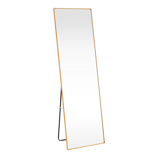 Καθρέπτης Moira Αλουμίνιο Χρυσό 50x28x160