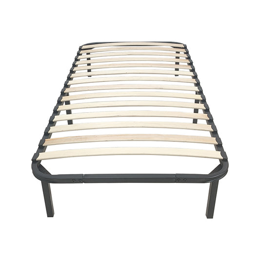 Σομιές Μεταλλικός Amaso σε Μαύρη Απόχρωση 90x190x28