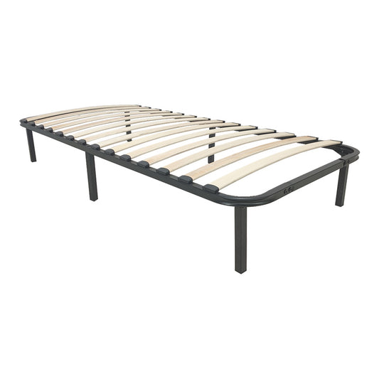 Σομιές Μεταλλικός Amaso σε Μαύρη Απόχρωση 90x190x28