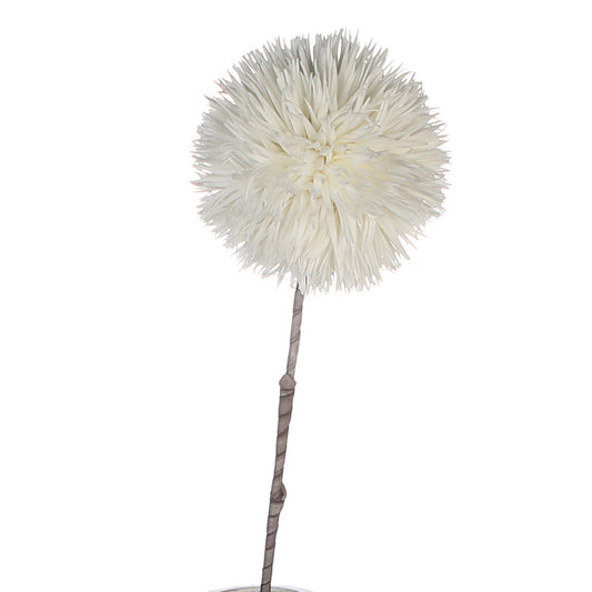 Αφρώδες Λουλούδι 'Pitopia' Τεχνητό Αφρώδες Λευκό 74x13εκ