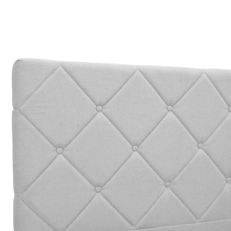 Κρεβάτι Dreamie με Αποθηκευτικό Χώρο Ύφασμα Γκρι 160x200εκ