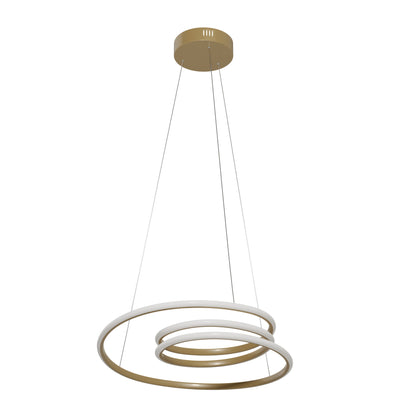 Κρεμαστό Φωτιστικό LED 70W 3500lm Μπρονζέ Φ50x100