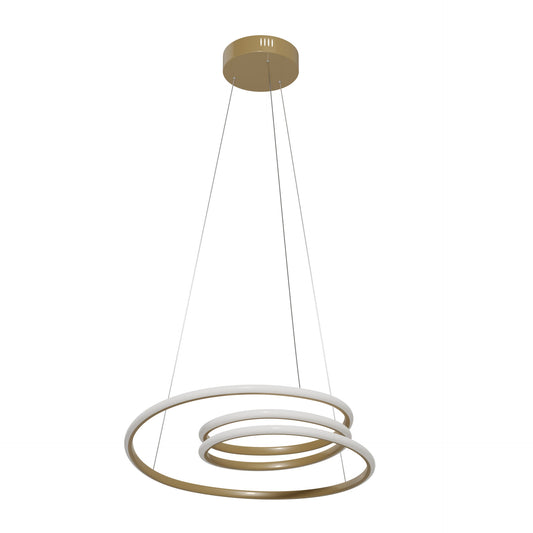 Κρεμαστό Φωτιστικό LED 70W 3500lm Μπρονζέ Φ50x100