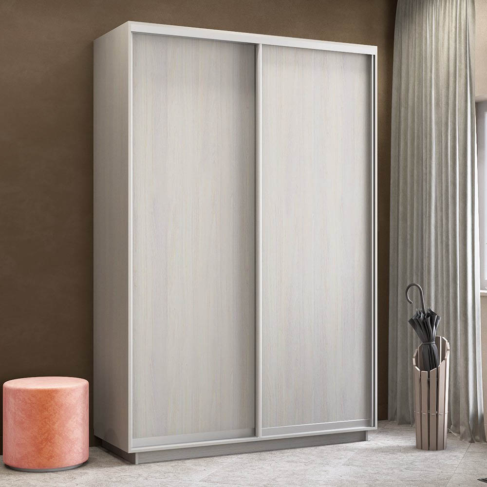 Ντουλάπα Diamont Λευκό 150x60x220