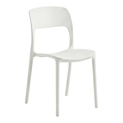 Chair Stackable Zanna PP White 40x53x78