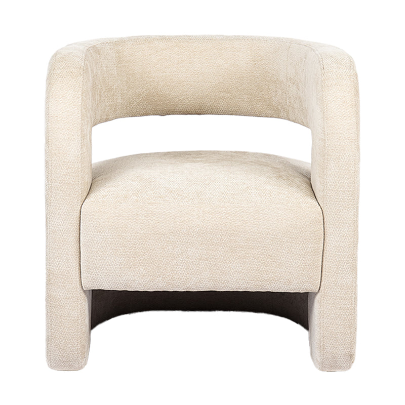 Armchair Coconda Beige Fabric 63x68x71