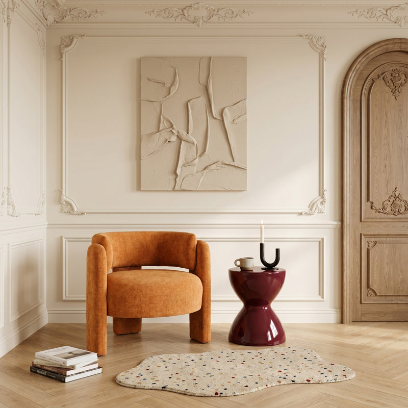 Armchair Janko Honey Fabric 67x78x71