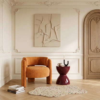 Armchair Janko Honey Fabric 67x78x71