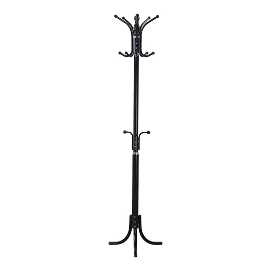 Καλόγερος Mendora Μέταλλο σε Μαύρη Απόχρωση 40x40x180