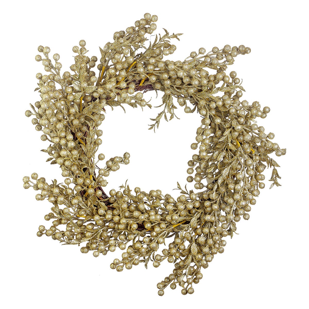 Στεφανάκι με Χρυσά Mούρα 45εκ