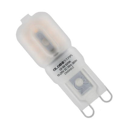 115041 Λάμπα G9 LED 4W 390lm 320° AC 230V Ψυχρό Λευκό 6000K Dimmable