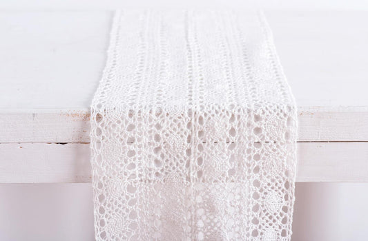 Δαντέλα Βαμβακερή “2 Μάτια” 23x250εκ Εκρού