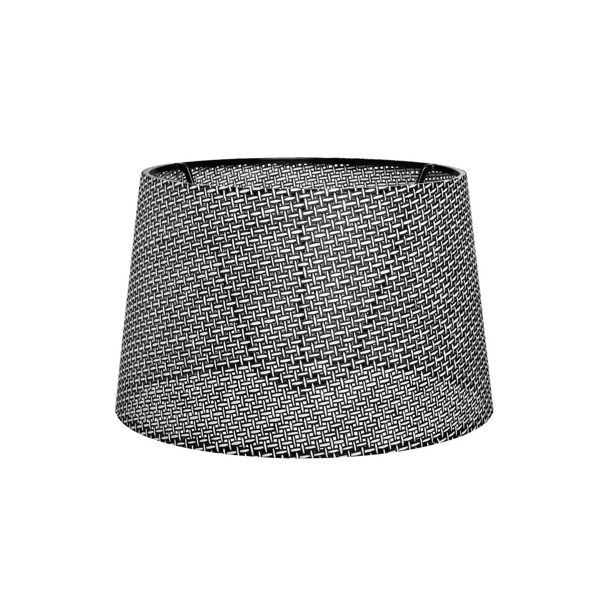 COVER 203-0262 Μοντέρνο Φωτιστικό Καπέλο Γκρι Διάτρητο Ύφασμα - Μ38 x Π38 x Υ30