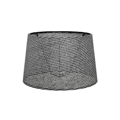 COVER 203-0262 Μοντέρνο Φωτιστικό Καπέλο Γκρι Διάτρητο Ύφασμα - Μ38 x Π38 x Υ30