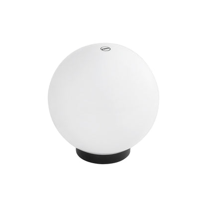 AGROS 61594 Φωτιστικό Κήπου με Ντουί 1 x E27 AC 220-240V Αδιάβροχο IP65 - Λευκό & Μάυρο - Μ20 x Π20 x Υ22cm