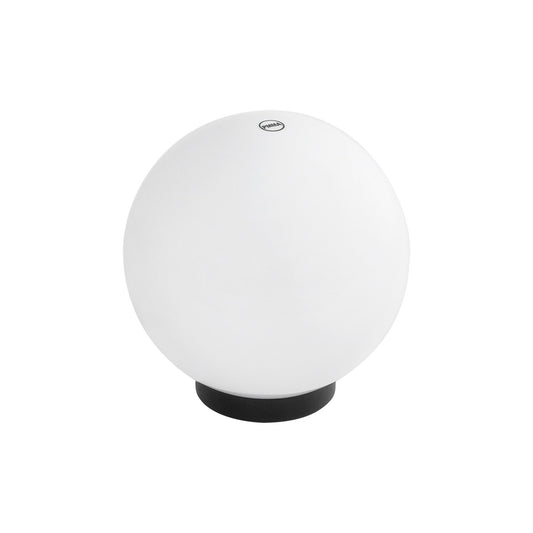 AGROS 61594 Φωτιστικό Κήπου με Ντουί 1 x E27 AC 220-240V Αδιάβροχο IP65 - Λευκό & Μάυρο - Μ20 x Π20 x Υ22cm