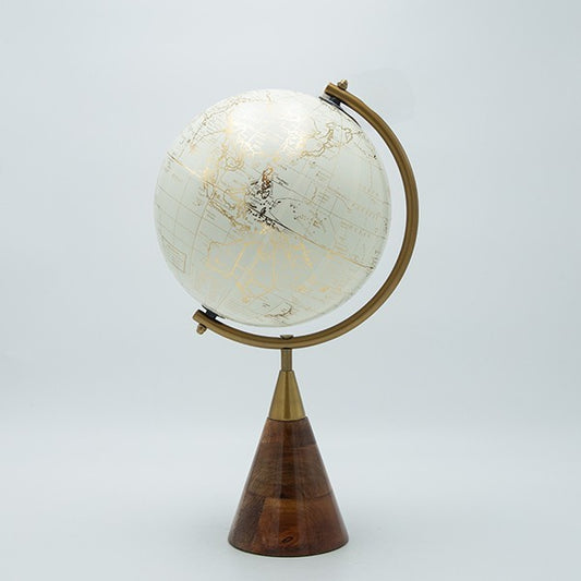 ΥΔΡΟΓΕΙΟΣ ΜΕΤΑΛΛΙΚΗ ΛΕΥΚΗ - ΧΡΥΣΗ ΑΝΤΙΚΕ 24εκ