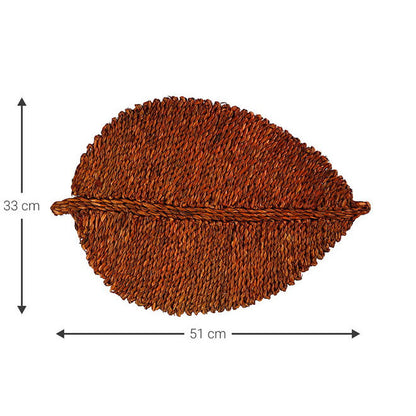 Σουπλά Leaf Amber 51x33εκ