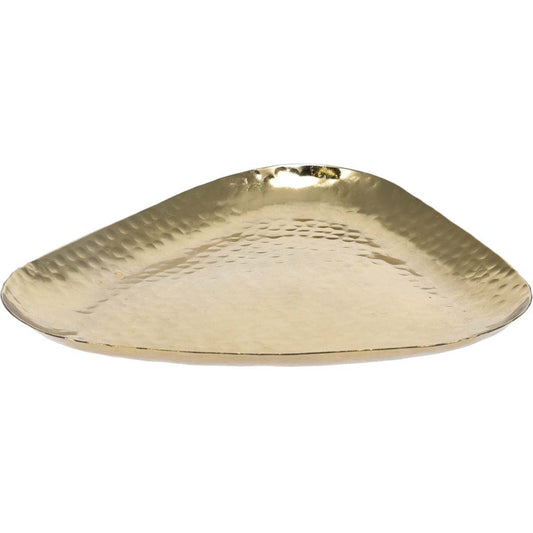 Δίσκος Μεταλλικός σε Χρυσό 16x16εκ