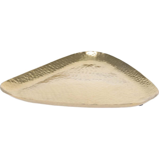 Δίσκος Μεταλλικός σε Χρυσό 22x21εκ