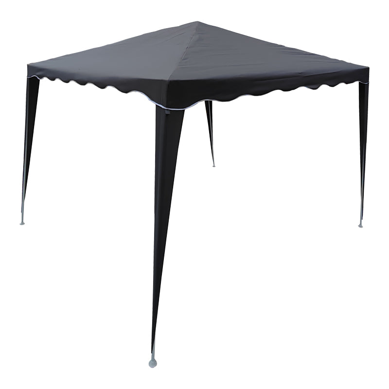 Κιόσκι Gazebo Μεταλλικός Σκελετός - Ύφασμα Ανθρακί 300x300εκ