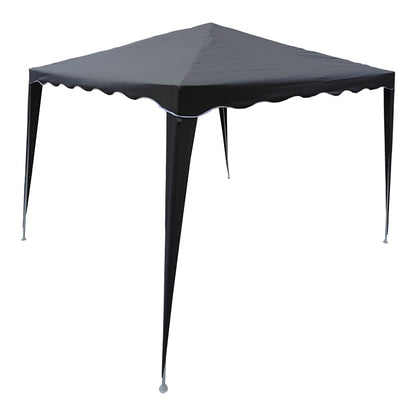 Κιόσκι Gazebo Μεταλλικός Σκελετός - Ύφασμα Ανθρακί 300x300εκ
