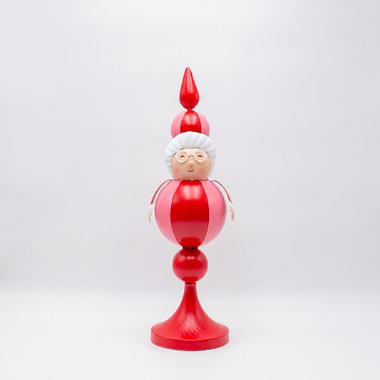 ΓΥΝΑΙΚΑ ΑΓΙΟΥ ΒΑΣΙΛΗ ΚΟΚΚΙΝΟ ΡΟΖ ΜΕΤΑΛΛΙΚΟ 14x13x45