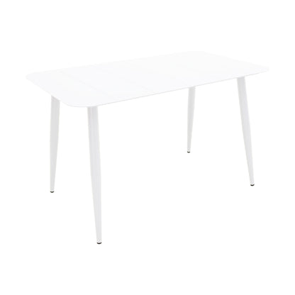 Τραπέζι Vista Αλουμίνιο σε Λευκή Απόχρωση 120x70x72