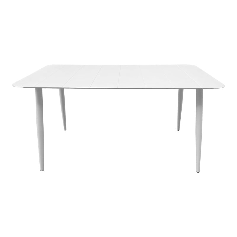 Τραπέζι Vista Αλουμίνιο σε Λευκη Απόχρωση 150x80x72