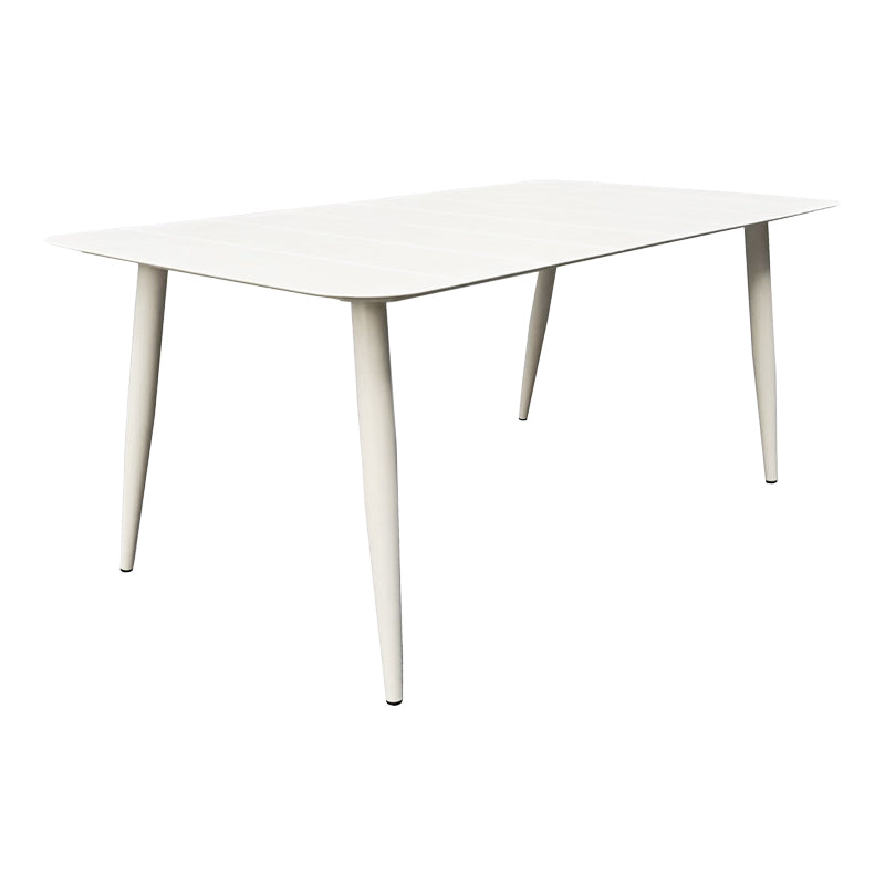 Τραπέζι Vista Αλουμίνιο σε Λευκη Απόχρωση 150x80x72