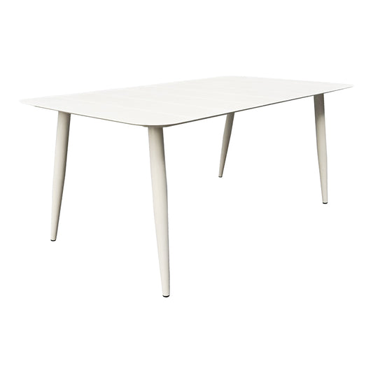 Τραπέζι Vista Αλουμίνιο σε Λευκη Απόχρωση 150x80x72