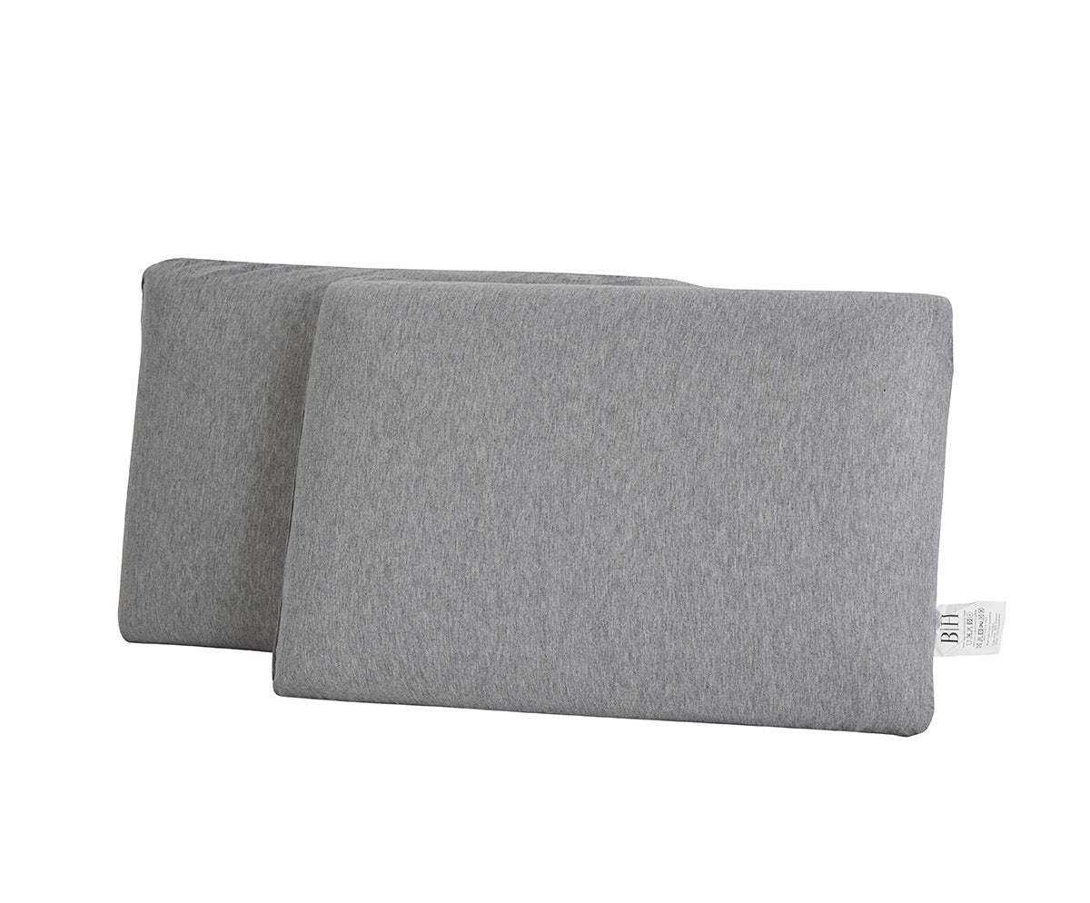 Μαξιλάρια Ύπνου Flexile Memory Foam Art 4042 60x40+13εκ Γκρι - Μέτριο - 2 Τεμάχια