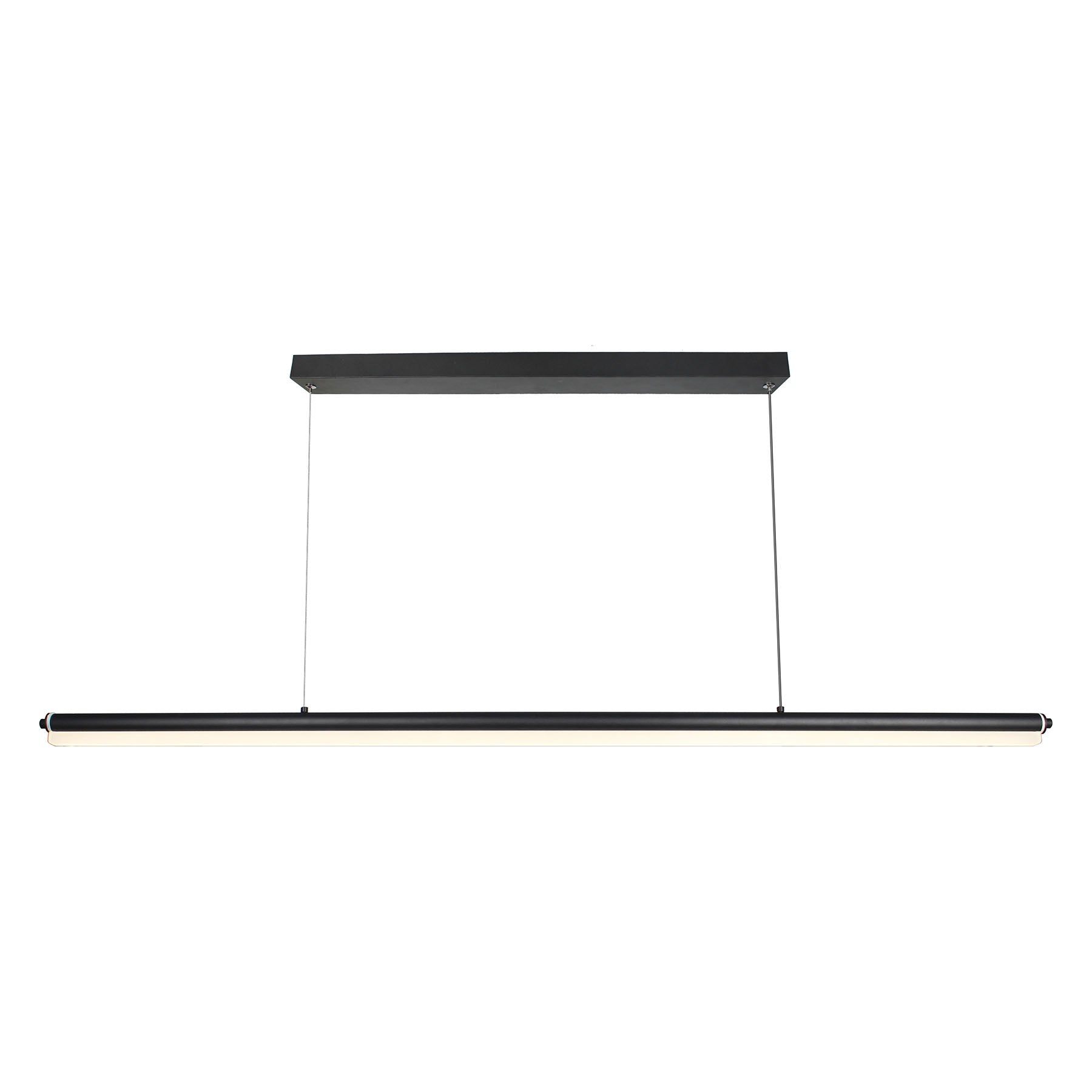 Κρεμαστό Φωτιστικό LED 19W 3000K 2090lm Μαύρο 90x5.5x100