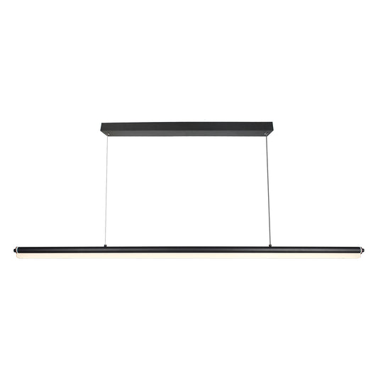 Κρεμαστό Φωτιστικό LED 19W 3000K 2090lm Μαύρο 90x5.5x100