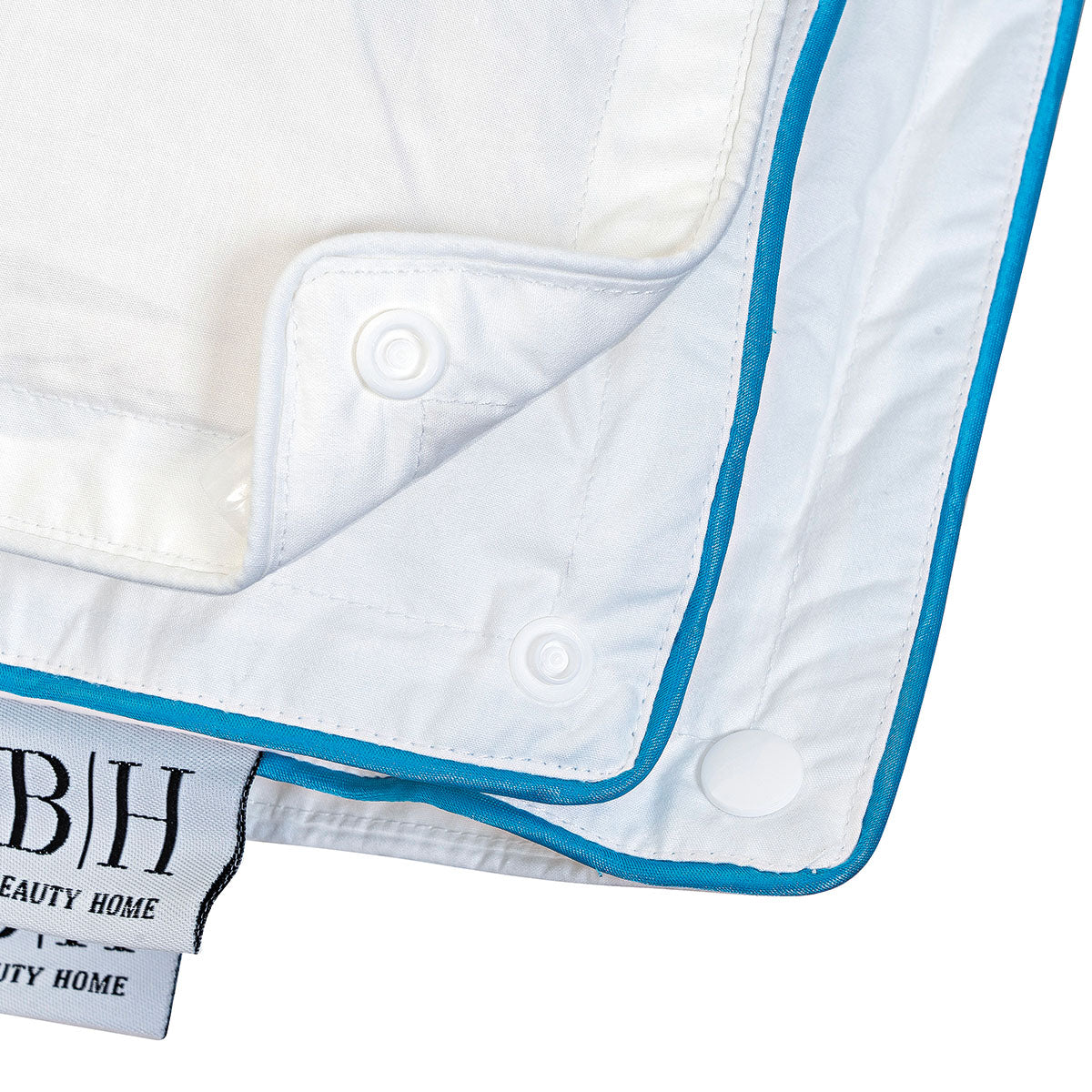 Παπλώματα Υπέρδιπλα (2 Τμχ) με Clip Clap Art 4072 450gsm (150gsm+300gsm) 220x240εκ Λευκό