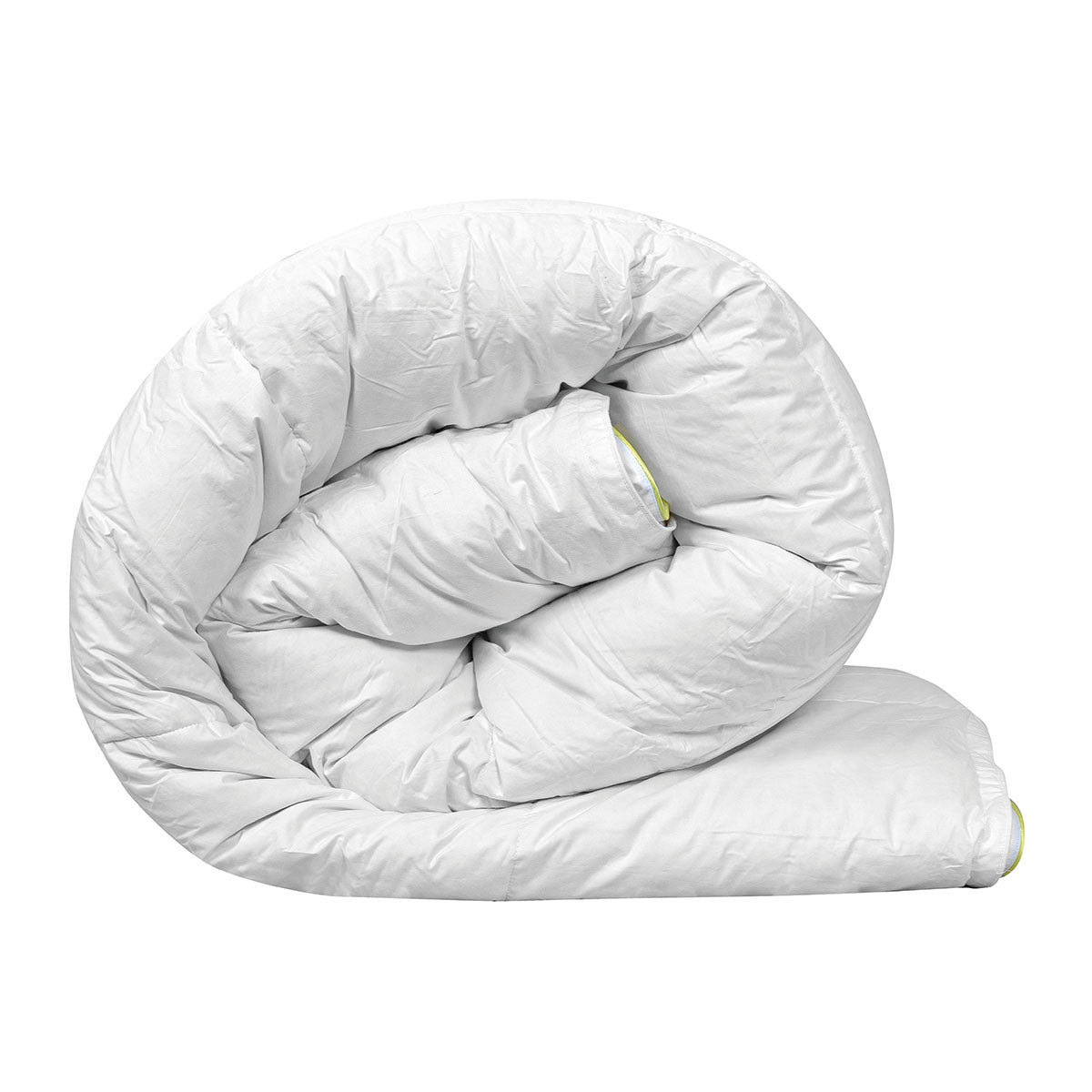 Παπλώματα Υπέρδιπλα (2 Τμχ) με Clip Clap Art 4069 550gsm (300gsm+250gsm) 220x240εκ Λευκό