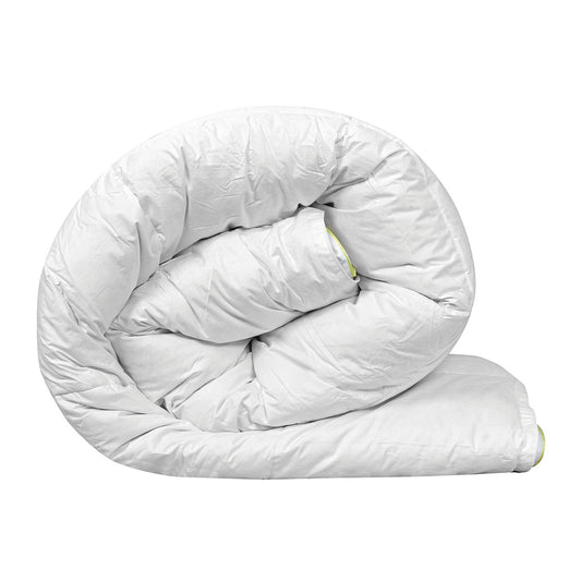 Παπλώματα Υπέρδιπλα (2 Τμχ) με Clip Clap Art 4069 550gsm (300gsm+250gsm) 220x240εκ Λευκό