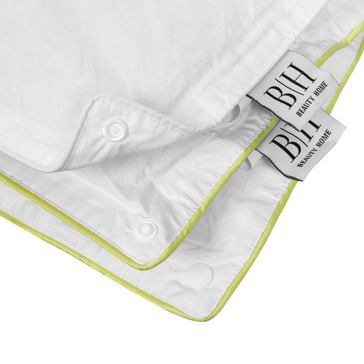 Παπλώματα Υπέρδιπλα (2 Τμχ) με Clip Clap Art 4069 550gsm (300gsm+250gsm) 220x240εκ Λευκό