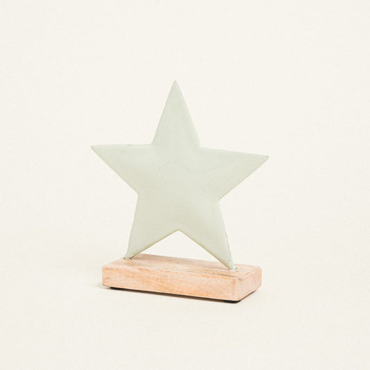 Μεταλλικό Αστέρι με Βάση 15x16εκ Βεραμάν